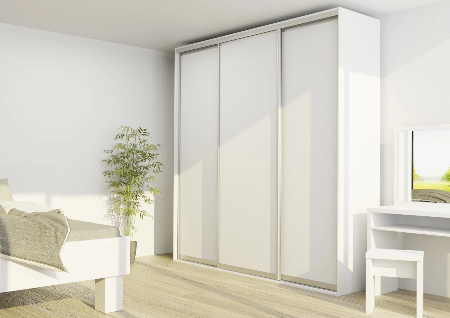 Šatníková skriňa EX230, šírka 230 cm