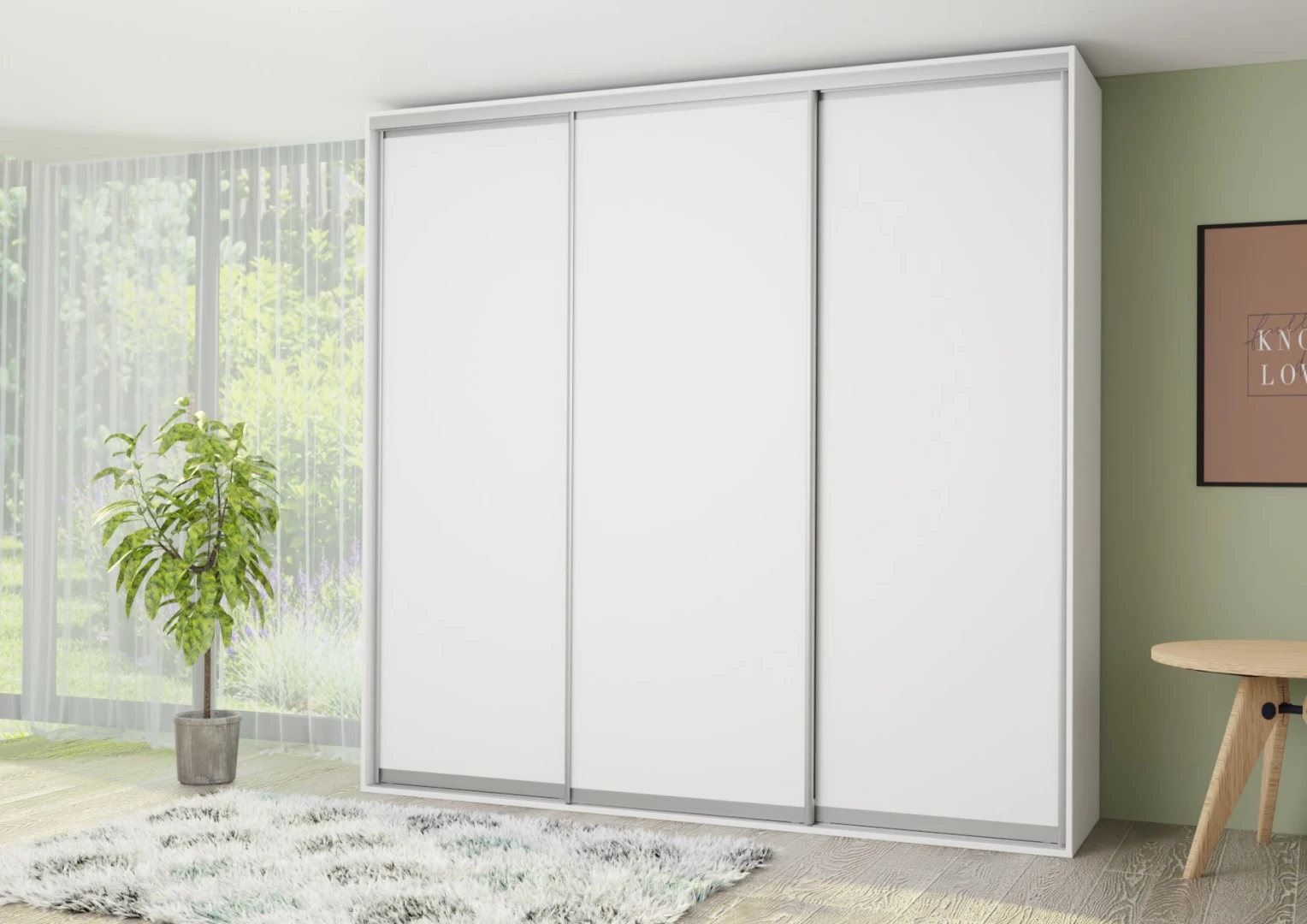 Šatníková skriňa EX250, šírka 250 cm