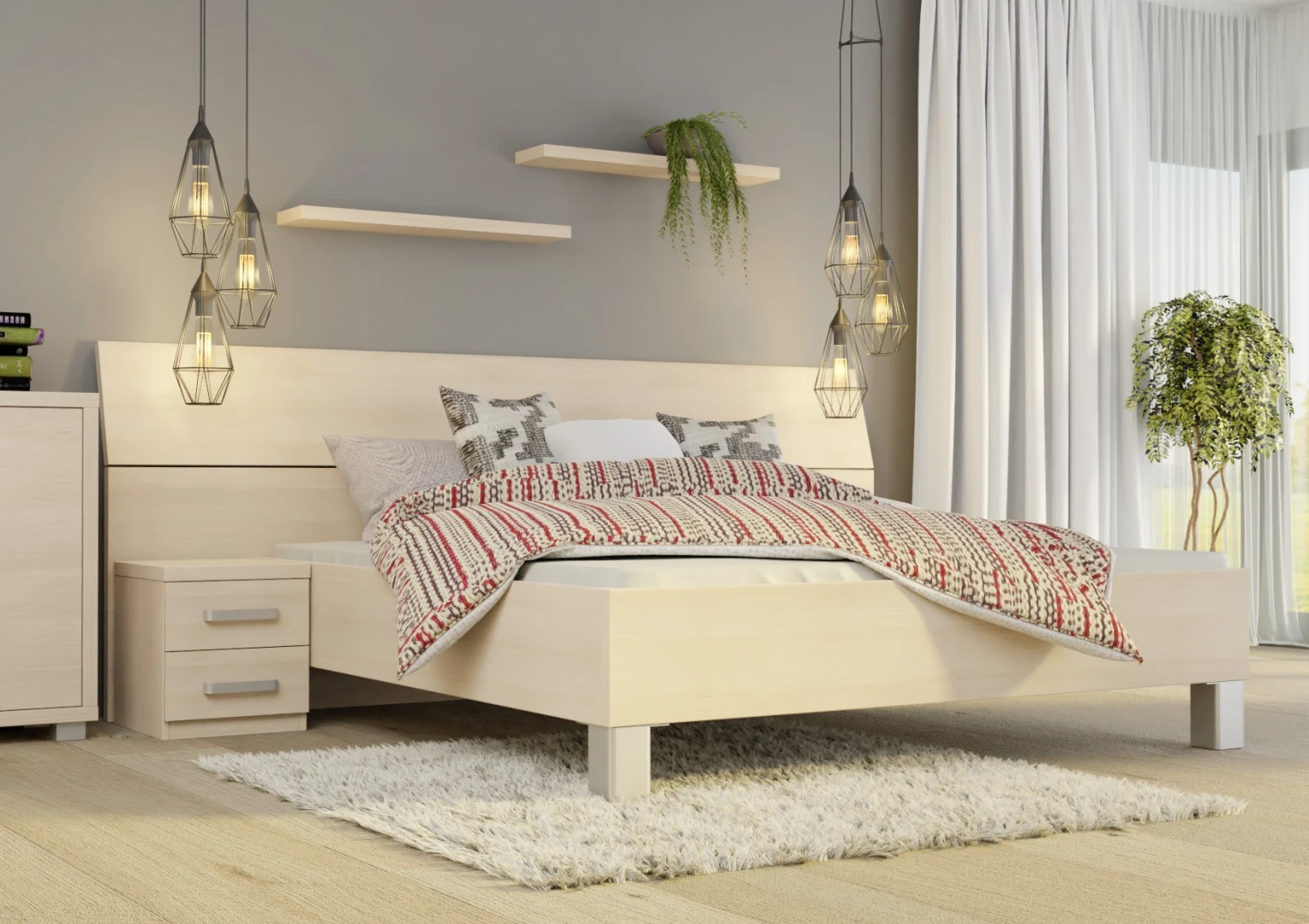 Manželská posteľ Lenka XL