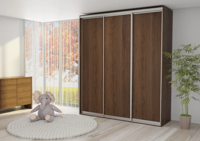 Šatníková skriňa EX210, šírka 210 cm