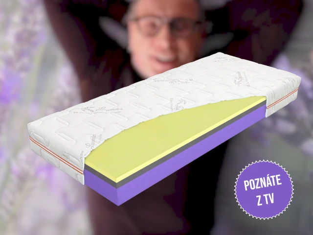 Medový penový matrac, výška 22 cm