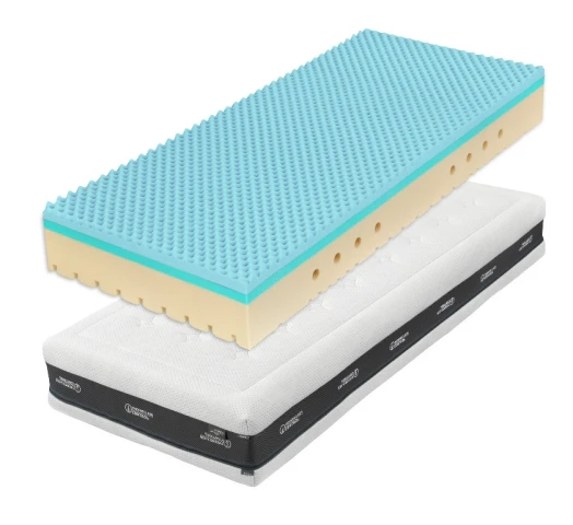 Hybridný penový matrac Super Fox Blue Wellness, výška 24 cm